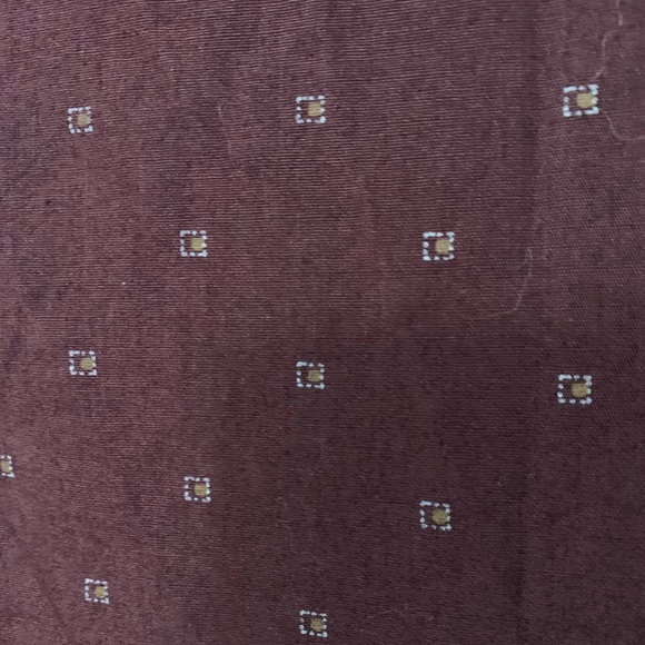 MENS Burgundy Button Up T-Shirt - Picture 2 of 3